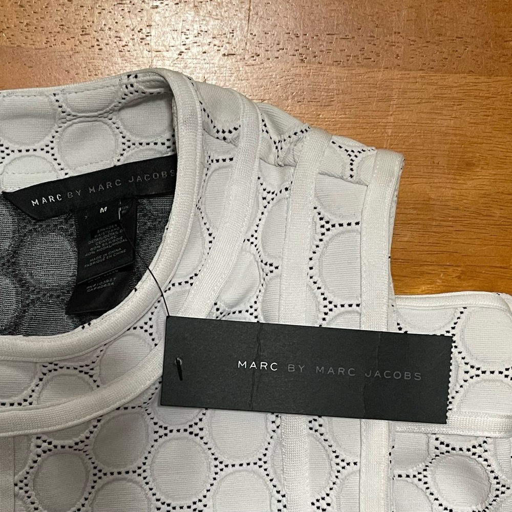 NWT MARC BY MARC JACOBS Leyna Dotty Ponte Dress - Picture 4 of 5